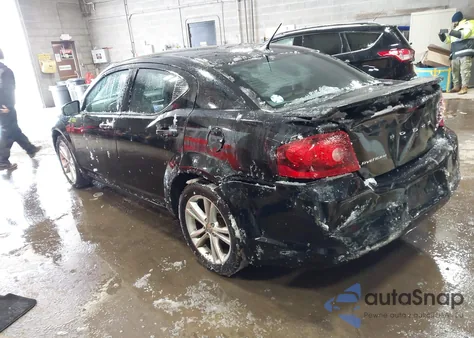 2013 Dodge Avenger Sxt z USA, uszkodzony, nr VIN 1C3CDZCB9DN635184